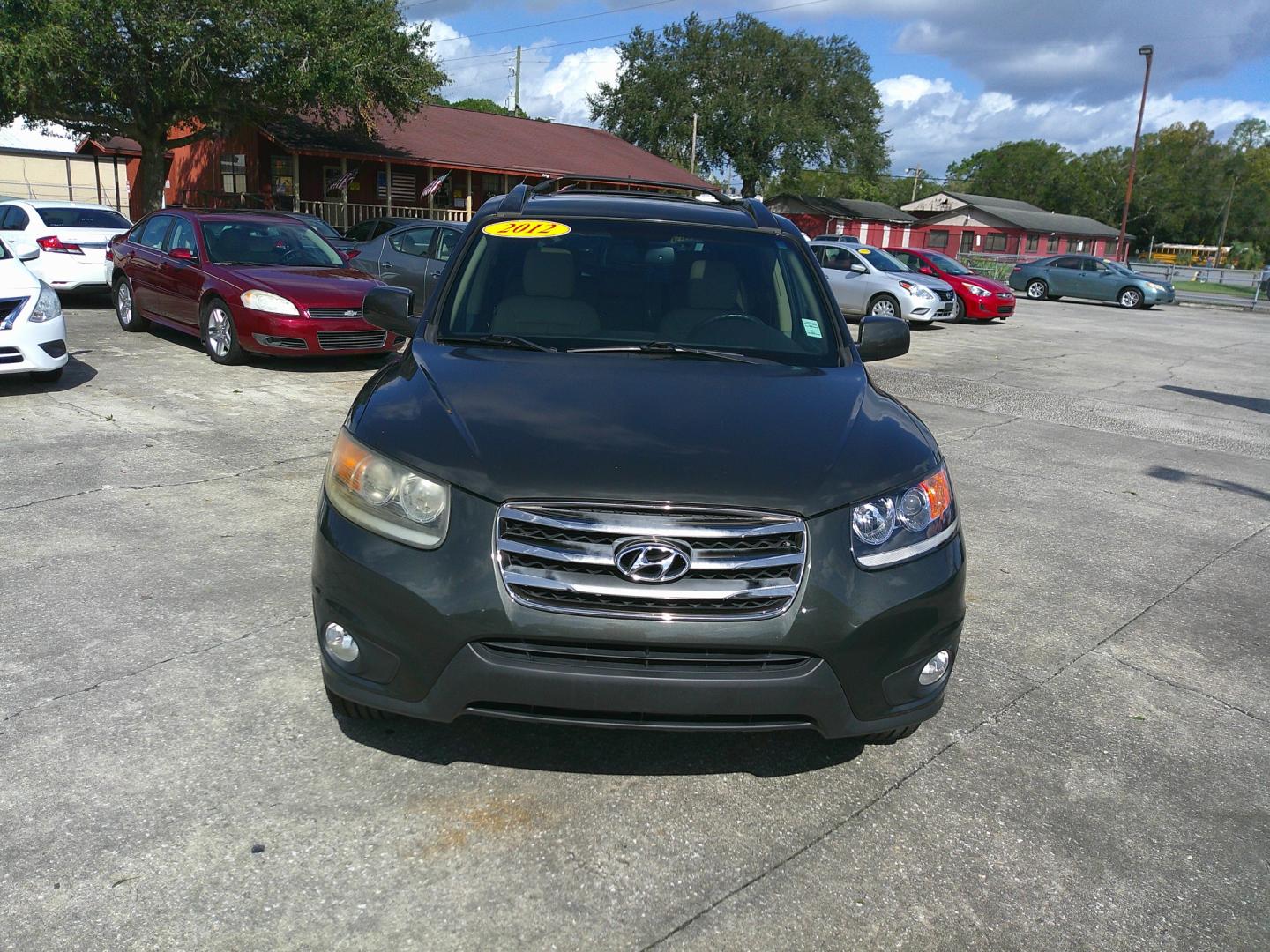 2012 GRAY HYUNDAI SANTA FE LIMITED; SE (5XYZK3AB6CG) , located at 1200 Cassat Avenue, Jacksonville, FL, 32205, (904) 695-1885, 30.302404, -81.731033 - Photo#0